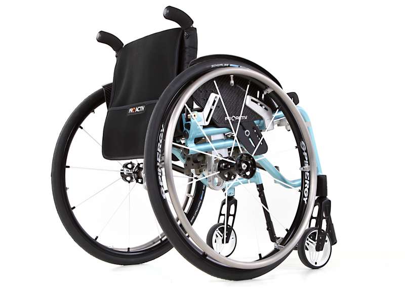Fauteuil Roulant Manuel PRO-ACTIV Traveller4you ERGO - Pliable - 14 Kg